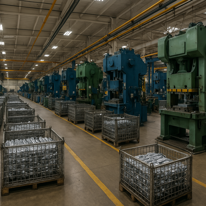 Estampación Industrial Piezas Metálicas en Frío en Zaragoza