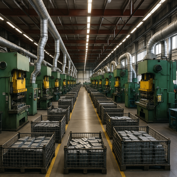 VKS Estampaciones Metálicas · Estampación Metálica para Fabricación Industrial de Piezas a Medida en Tauste
